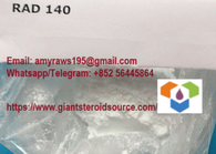 Neapdoroti milteliai RAD140 CAS 1182367-47-0 Stipresniam kūnui